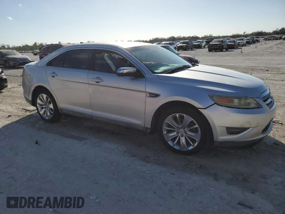 2010 Ford Taurus Limited with VIN 1FAHP2FW8AG143315, listed as a Copart auction lot 45100565 with Not provided miles and Non repairable. Bid and sale history available at DreamBid. Image 4.