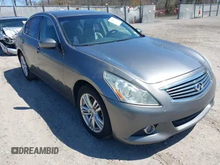 2011 Infiniti G37 x with VIN JN1CV6AR3BM406609, listed as a IAAI auction lot 41954319 with 191,567 mi miles. Bid and sale history available at carsss.com. Image 1.