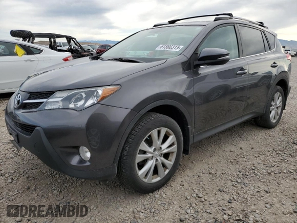 2013 Toyota RAV4 Limited with VIN 2T3DFREV6DW117088, listed as a Copart auction lot 61866315 with 122,566 mi miles and Salvage title. Bid and sale history available at DreamBid. Image 1.