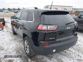 2019 Jeep Cherokee Altitude with VIN 1C4PJMLN3KD150464, listed as a IAAI auction lot 41192357 with 144,734 mi miles and . Bid and sale history available at DreamBid. Image 3.