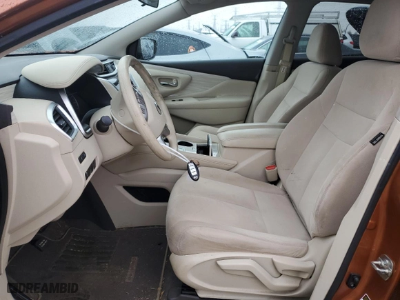 2016 Nissan Murano SL with VIN 5N1AZ2MH7GN107531, listed as a Copart auction lot 86925434 with 80,966 mi miles and Salvage Title. Bid and sale history available at carsss.com. Image 7.