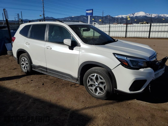 2021 Subaru Forester Premium z VIN JF2SKAJC1MH431330, wystawiony jako Copart lot #46652445 z przebiegiem 17 957 mil mil oraz Szkoda całkowita • Salvage title. Historia ofert i sprzedaży dostępna na DreamBid. Obrazek 4.
