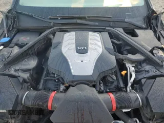 2018 Genesis G90 5.0L Ultimate with VIN KMHG54JHXJU041172, listed as a Copart auction lot 46804345 with 39,727 mi miles and Salvage Title. Bid and sale history available at carsss.com. Image 11.
