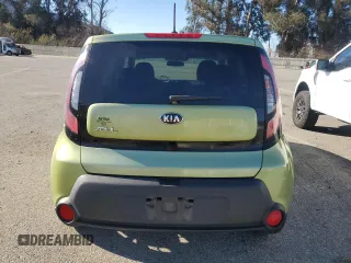 2015 Kia Soul + with VIN KNDJP3A5XF7794534, listed as a Copart auction lot 41870595 with 62,811 mi miles and Salvage Title. Bid and sale history available at carsss.com. Image 6.