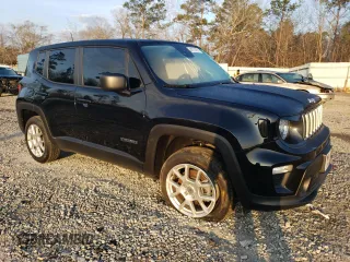 2023 Jeep Renegade Upland with VIN ZACNJDB1XPPP15384, listed as a Copart auction lot 44714055 with 28,125 mi miles and Salvage title. Bid and sale history available at DreamBid. Image 4.