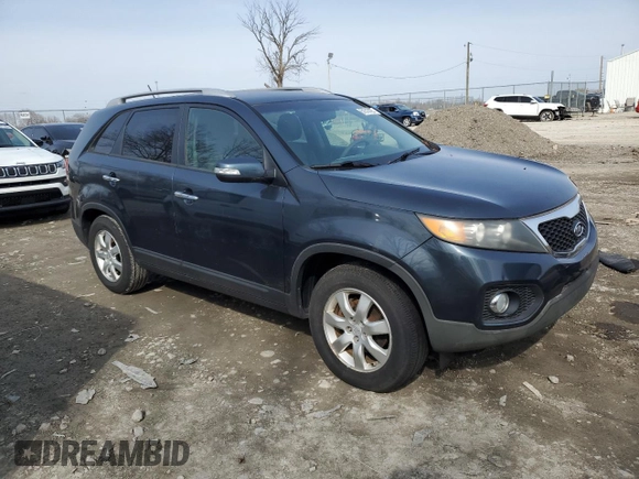 2011 Kia Sorento LX with VIN 5XYKT3A19BG100376, listed as a Copart auction lot 51513125 with 194,705 mi miles and Clean Title. Bid and sale history available at DreamBid. Image 4.