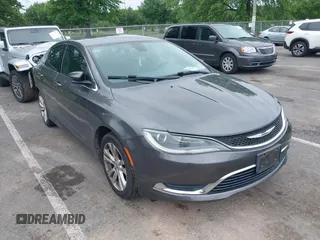 2015 Chrysler 200 Limited with VIN 1C3CCCAB3FN577417, listed as a IAAI auction lot 42508784 with 100,780 mi miles and . Bid and sale history available at DreamBid. Image 1.