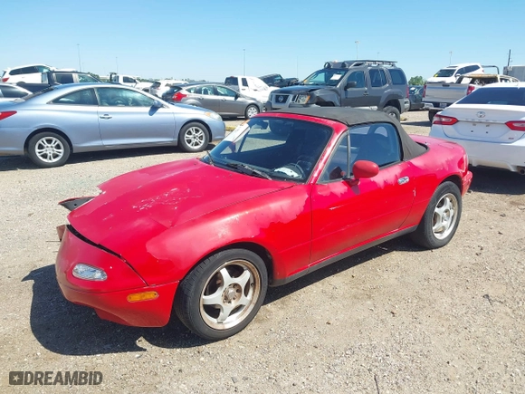 1991 Mazda MX-5 Miata Special Edition with VIN JM1NA351XM1213723, listed as a IAAI auction lot 41977042 with 125,285 mi miles. Bid and sale history available at carsss.com. Image 18.