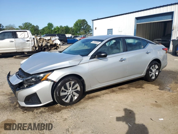 2024 Nissan Altima 2.5 S with VIN 1N4BL4BVXRN363363, listed as a Copart auction lot 52565365 with 25,602 mi miles and Salvage Title. Bid and sale history available at carsss.com. Image 1.