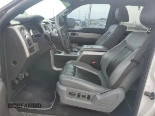 2011 Ford F-150 Lariat with VIN 1FTFW1E62BFB43589, listed as a Copart auction lot 47237045 with 93,947 mi miles and Salvage Title. Bid and sale history available at carsss.com. Image 7.