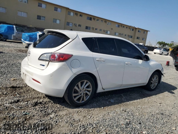 2012 Mazda Mazda3 i Touring with VIN JM1BL1L72C1698494, listed as a Copart auction lot 52782905 with 94,943 mi miles and Salvage Title. Bid and sale history available at carsss.com. Image 3.
