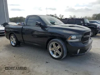 2014 Ram 1500 R/T with VIN 3C6JR6CT0EG290186, listed as a Copart auction lot 75236354 with 45,471 mi miles and Salvage Title. Bid and sale history available at carsss.com. Image 4.