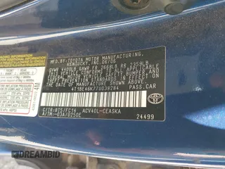 2007 Toyota Camry CE with VIN 4T1BE46K77U038284, listed as a IAAI auction lot 41926200 with 170,526 mi miles and . Bid and sale history available at DreamBid. Image 9.