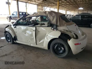 2007 Volkswagen Beetle with VIN 3VWSG31Y47M420763, listed as a Copart auction lot 61287725 with 55,238 mi miles and Salvage title. Bid and sale history available at DreamBid. Image 2.