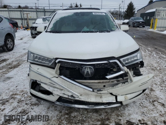 2018 Acura MDX Technology with VIN 5J8YD4H71JL013020, listed as a Copart auction lot 88978185 with 82,666 mi miles and Salvage title. Bid and sale history available at DreamBid. Image 5.