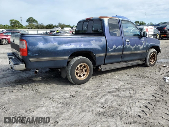 1997 Toyota T100 DX z VIN JT4TN12D3V0036552, wystawiony jako Copart lot #77829724 z przebiegiem 230 069 mil mil oraz Czysty tytuł • Clean title. Historia ofert i sprzedaży dostępna na DreamBid. Obrazek 3.
