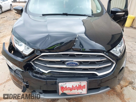 2019 Ford EcoSport Titanium z VIN MAJ6S3KL8KC281579, wystawiony jako IAAI lot #41995080 z przebiegiem 93 240 mil mil oraz . Historia ofert i sprzedaży dostępna na DreamBid. Obrazek 6.