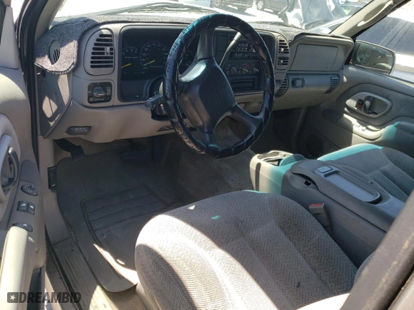 1999 Chevrolet Tahoe with VIN 3GNEK18RXXG190783, listed as a Copart auction lot 52666545 with 240,094 mi miles and Salvage Title. Bid and sale history available at carsss.com. Image 8.