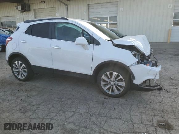 2020 Buick Encore Preferred with VIN KL4CJASB9LB342189, listed as a Copart auction lot 48814595 with 35,920 mi miles and Salvage Title. Bid and sale history available at carsss.com. Image 4.