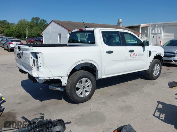 2024 Ford Ranger XL with VIN 1FTER4BH8RLE51341, listed as a IAAI auction lot 42050169 with 7,217 mi miles and . Bid and sale history available at DreamBid. Image 4.