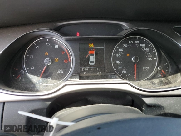 2014 Audi A4 Premium Plus z VIN WAUFFAFL8EN043282, wystawiony jako Copart lot #55174685 z przebiegiem 97 357 mil mil oraz Szkoda całkowita • Salvage title. Historia ofert i sprzedaży dostępna na DreamBid. Obrazek 9.