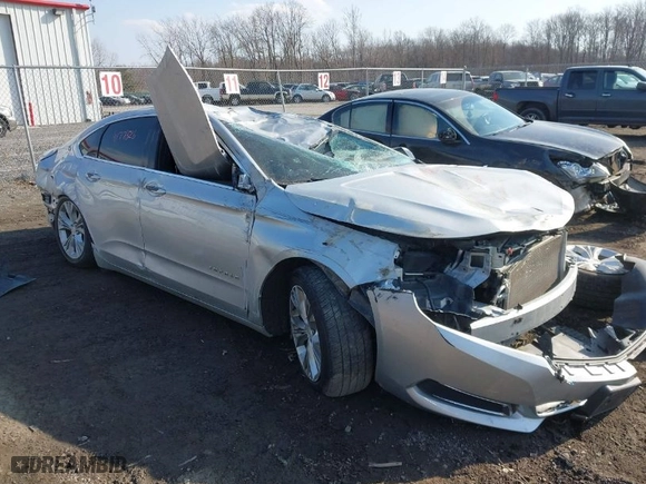 2014 Chevrolet Impala LT with VIN 2G1125S3XE9122910, listed as a IAAI auction lot 41771526 with 86,933 mi miles. Bid and sale history available at carsss.com. Image 1.