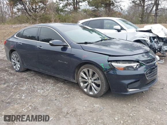 2016 Chevrolet Malibu Premier with VIN 1G1ZH5SX6GF262547, listed as a IAAI auction lot 41905127 with 181,183 mi miles and . Bid and sale history available at DreamBid. Image 1.