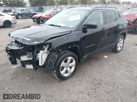 2018 Jeep Compass Latitude z VIN 3C4NJDBB8JT169275, wystawiony jako IAAI lot #41949613 z przebiegiem 56 403 mil mil oraz . Historia ofert i sprzedaży dostępna na DreamBid. Obrazek 18.