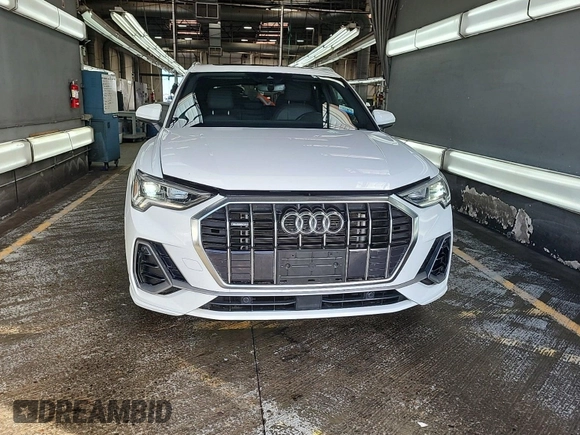 2023 Audi Q3 S line Premium with VIN WA1DECF34P1107427, listed as a IAAI auction lot 42845142 with 43,670 mi miles and . Bid and sale history available at DreamBid. Image 20.