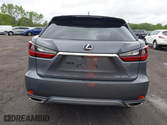 2020 Lexus RX 350 with VIN 2T2HZMDA7LC227405, listed as a IAAI auction lot 42307302 with 49,057 mi miles and . Bid and sale history available at DreamBid. Image 16.