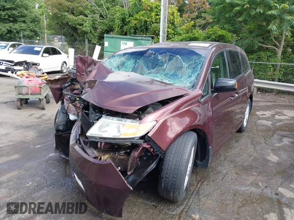 2012 Honda Odyssey Touring z VIN 5FNRL5H98CB035454, wystawiony jako IAAI lot #42285987 z przebiegiem Nie podano mil oraz . Historia ofert i sprzedaży dostępna na DreamBid. Obrazek 6.