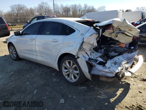 2018 Chevrolet Impala LT with VIN 2G1105S38J9126762, listed as a Copart auction lot 46434925 with 119,357 mi miles and Salvage Title. Bid and sale history available at DreamBid. Image 2.