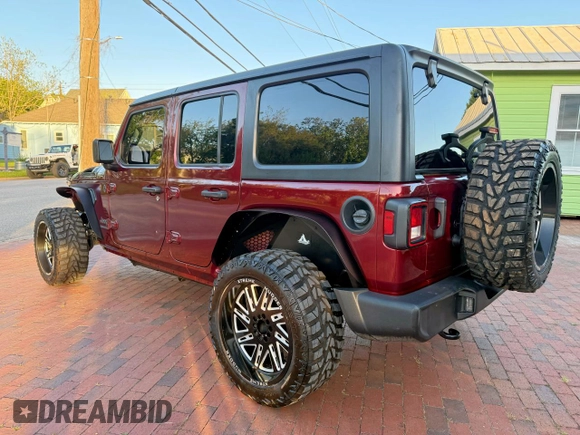 2021 Jeep Wrangler Unlimited Willys с VIN 1C4HJXDNXMW680247, выставлен на аукционе Copart как лот 59822035 с пробегом 77 407 миль миль и Чистый • Clean title. История ставок и продаж доступна на DreamBid. Изображение 3.
