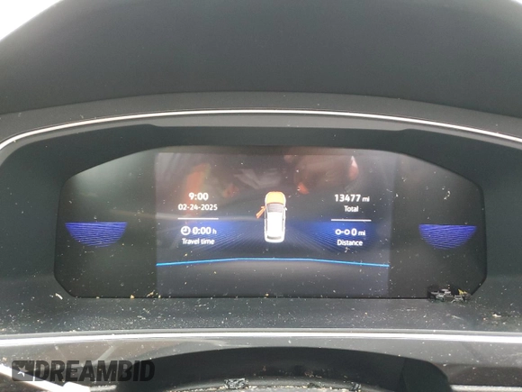 2024 Volkswagen Tiguan SE with VIN 3VVNB7AX8RM013904, listed as a Copart auction lot 46424995 with 13,477 mi miles and Salvage title. Bid and sale history available at DreamBid. Image 9.