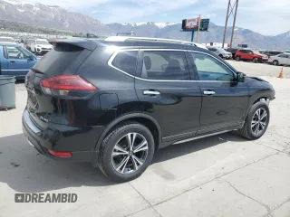 2019 Nissan Rogue SV with VIN JN8AT2MV6KW396503, listed as a Copart auction lot 50785285 with 89,075 mi miles and Salvage Title. Bid and sale history available at carsss.com. Image 3.