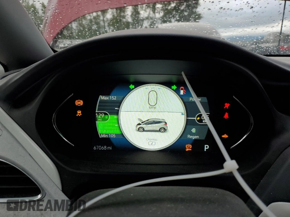 2019 Chevrolet Bolt EV LT with VIN 1G1FY6S07K4101379, listed as a Copart auction lot 61234665 with 67,068 mi miles and Salvage title. Bid and sale history available at DreamBid. Image 9.