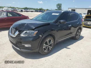 2017 Nissan Rogue SL with VIN 5N1AT2MV5HC833960, listed as a Copart auction lot 61805545 with 109,232 mi miles and Salvage title. Bid and sale history available at DreamBid. Image 1.