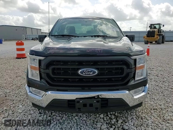 2022 Ford F-150 XL with VIN 1FTMF1C59NKF26135, listed as a Copart auction lot 60034745 with 57,430 mi miles and Salvage title. Bid and sale history available at DreamBid. Image 13.