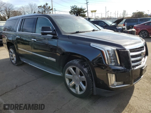 2015 Cadillac Escalade ESV Luxury z VIN 1GYS4SKJ9FR638468, wystawiony jako Copart lot #44035545 z przebiegiem 191 761 mil mil oraz Szkody całkowita. Historia ofert i sprzedaży dostępna na DreamBid. Obrazek 4.