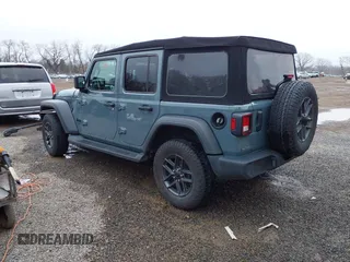 2024 Jeep Wrangler Sport S with VIN 1C4PJXDN3RW124591, listed as a IAAI auction lot 41984208 with 30,271 mi miles and . Bid and sale history available at DreamBid. Image 3.