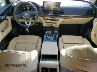 2024 Audi Q5 S line Premium Plus with VIN WA1EABFY9R2051407, listed as a Copart auction lot 52813105 with 10,212 mi miles and Salvage Title. Bid and sale history available at DreamBid. Image 8.