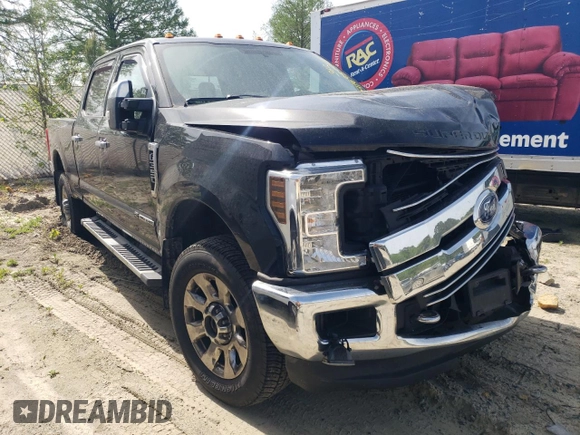 2019 Ford F-350 XL with VIN 1FT8W3BT8KEG29067, listed as a Copart auction lot 54169505 with Not provided miles and Salvage title. Bid and sale history available at DreamBid. Image 4.