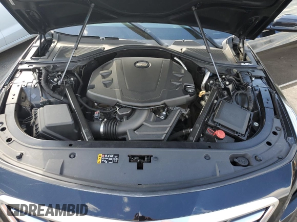 2017 Cadillac CT6 AWD with VIN 1G6KB5RS4HU197136, listed as a Copart auction lot 50876124 with Not provided miles and Salvage title. Bid and sale history available at DreamBid. Image 11.