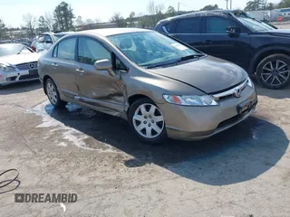 2006 Honda Civic LX with VIN 2HGFA16596H514483, listed as a IAAI auction lot 41889508 with 148,412 mi miles and . Bid and sale history available at DreamBid. Image 1.
