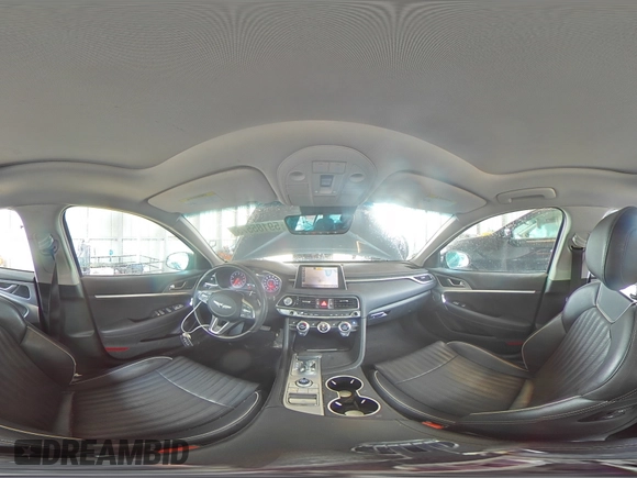2020 Genesis G70 2.0T with VIN KMTG34LA2LU047675, listed as a Copart auction lot 59185575 with 117,385 mi miles and Non repairable. Bid and sale history available at DreamBid. Image 13.