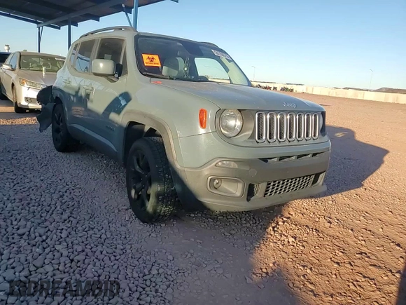 2017 Jeep Renegade Latitude z VIN ZACCJBBB6HPF05681, wystawiony jako Copart lot #56550575 z przebiegiem 142 647 mil mil oraz Szkoda całkowita • Salvage title. Historia ofert i sprzedaży dostępna na DreamBid. Obrazek 14.