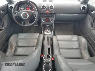 2005 Audi TT with VIN TRUWF28N551002791, listed as a Copart auction lot 80709924 with 72,367 mi miles and Salvage Title. Bid and sale history available at carsss.com. Image 8.