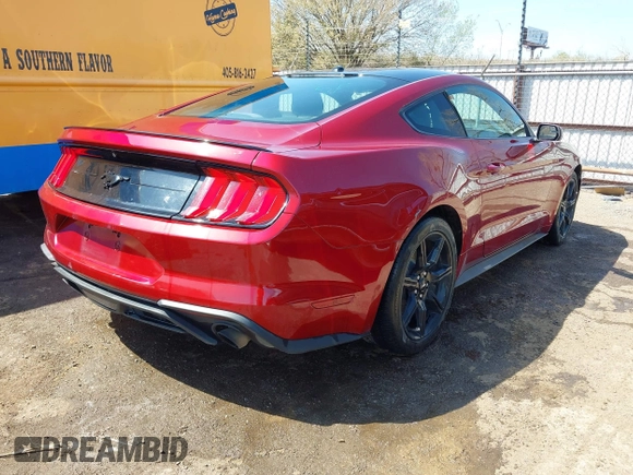 2019 Ford Mustang EcoBoost with VIN 1FA6P8TH4K5106131, listed as a IAAI auction lot 41895726 with 70,906 mi miles and . Bid and sale history available at carsss.com. Image 4.