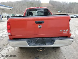 2005 Dodge Ram 1500 SLT with VIN 1D7HU16D95J565796, listed as a Copart auction lot 85515994 with 81,166 mi miles and Salvage Title. Bid and sale history available at carsss.com. Image 6.