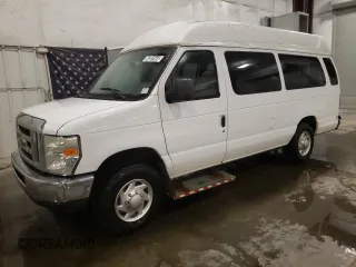 2008 Ford Econoline Cargo Commercial with VIN 1FTNS24W98DB59808, listed as a Copart auction lot 84301644 with 99,537 mi miles and Clean Title. Bid and sale history available at DreamBid. Image 1.